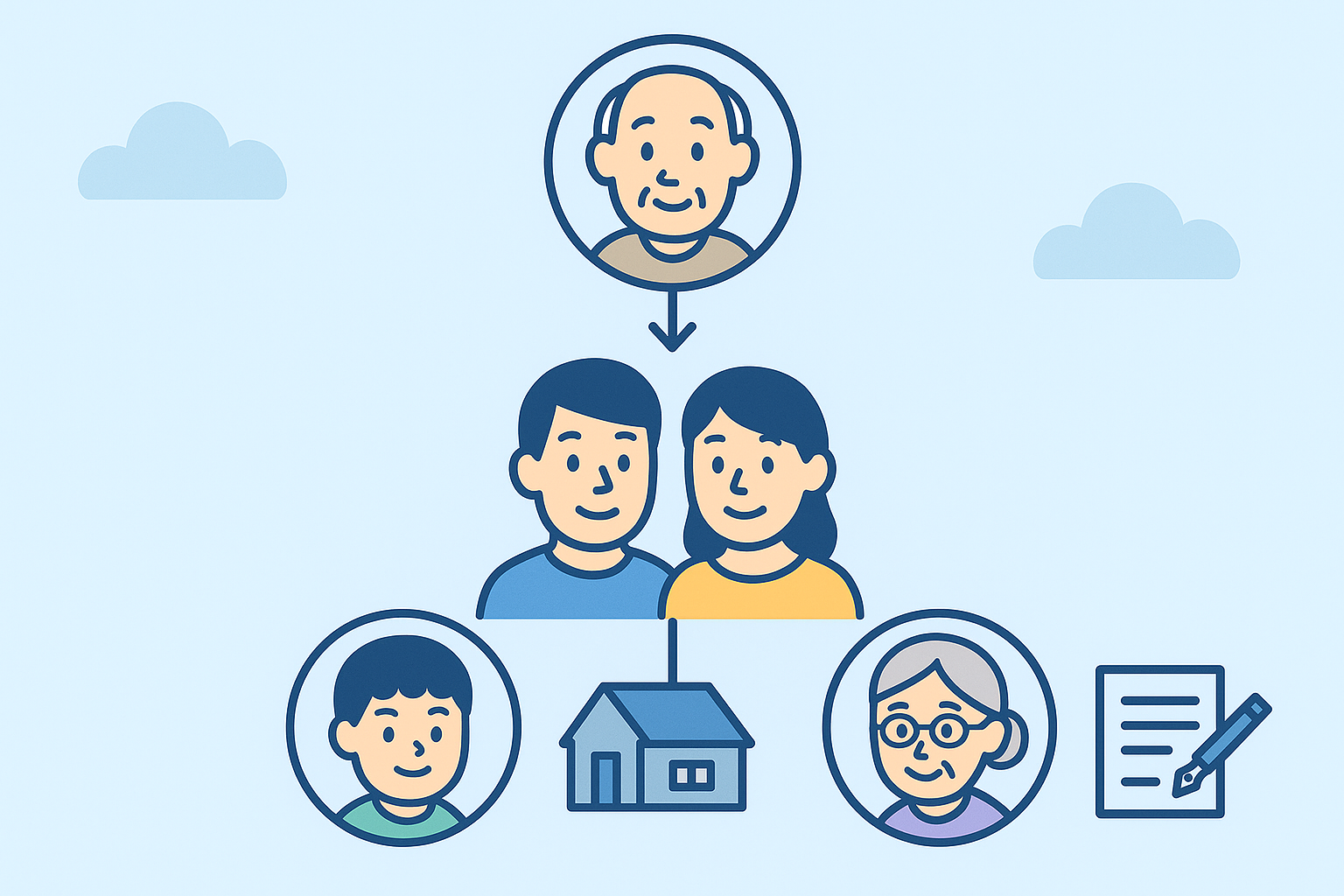 相続人の確認イメージ