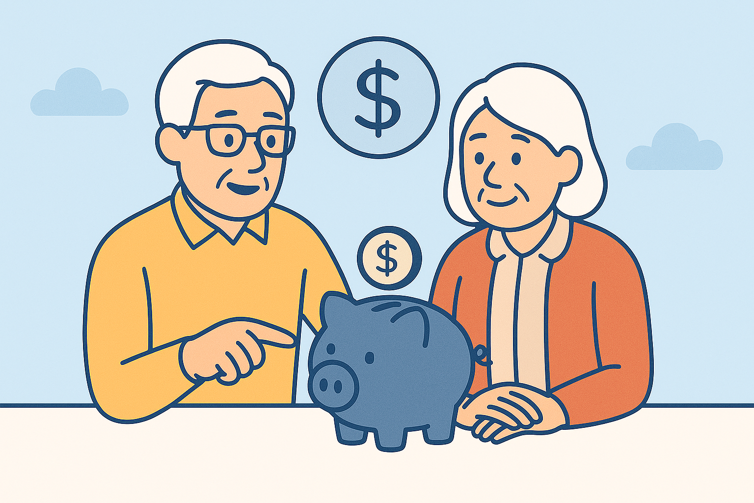 老後資金のイメージ