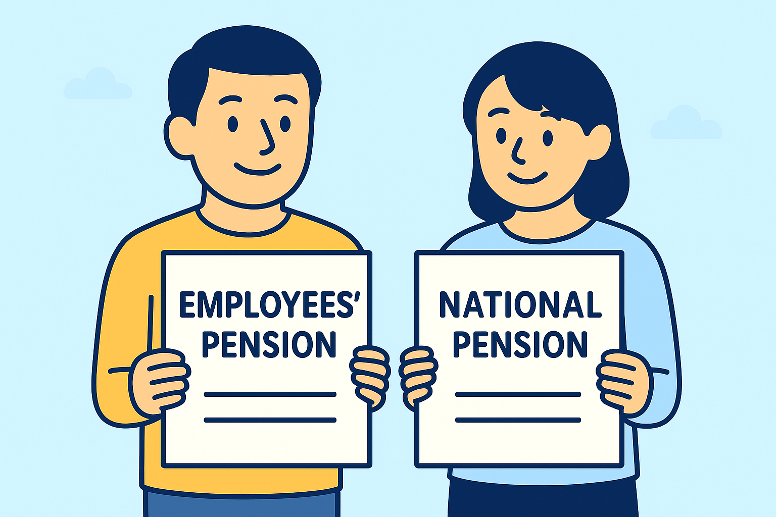 日本の年金制度2階建て