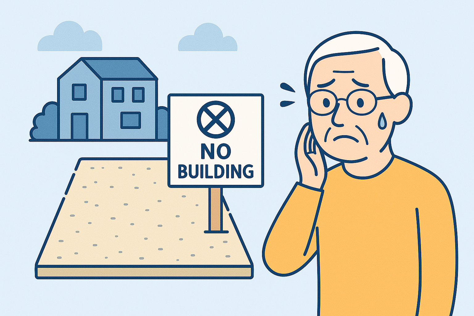 再建築不可物件のイメージ