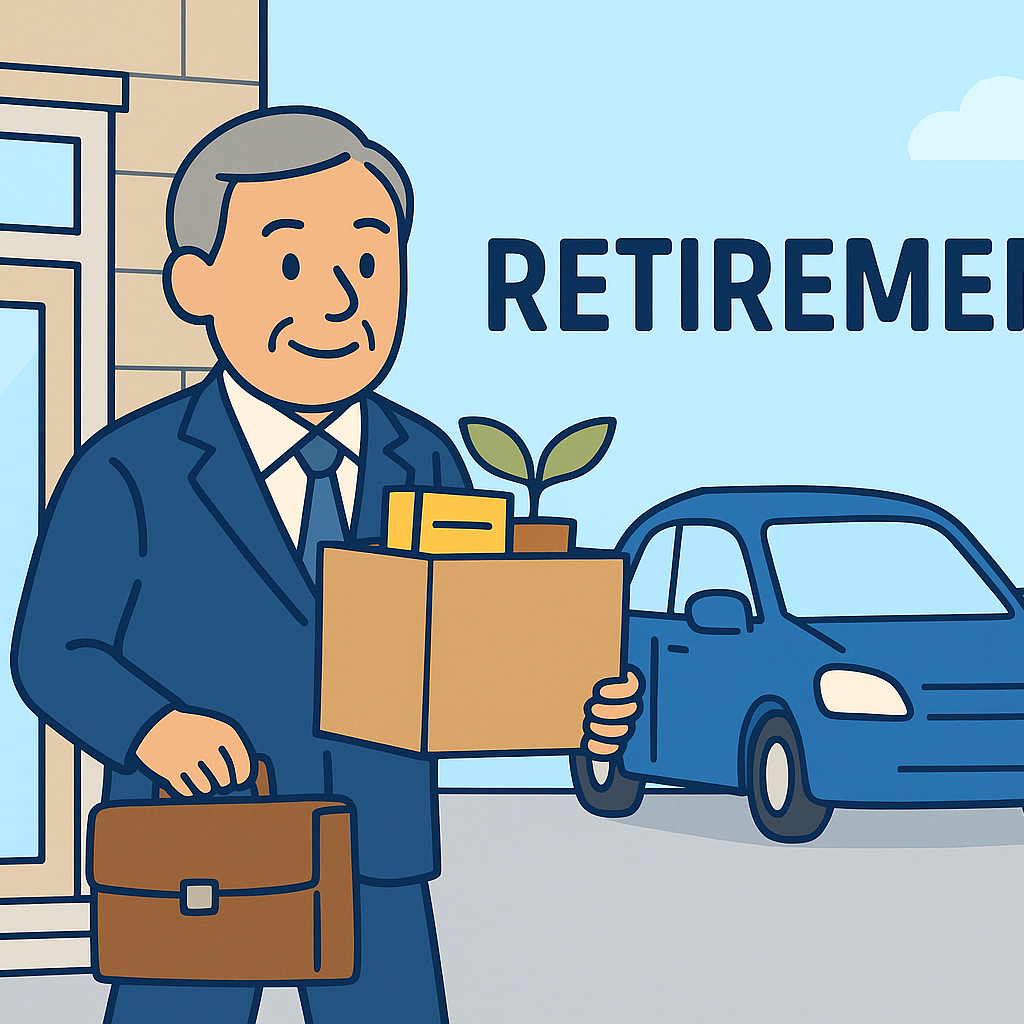 定年退職後の健康保険はどうなる？75歳までの選択肢のイメージ