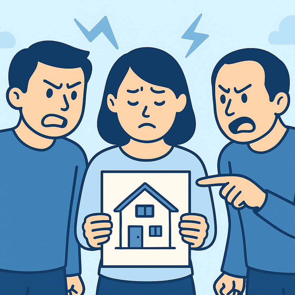 相続でもめる典型的な原因とその対策のイメージ