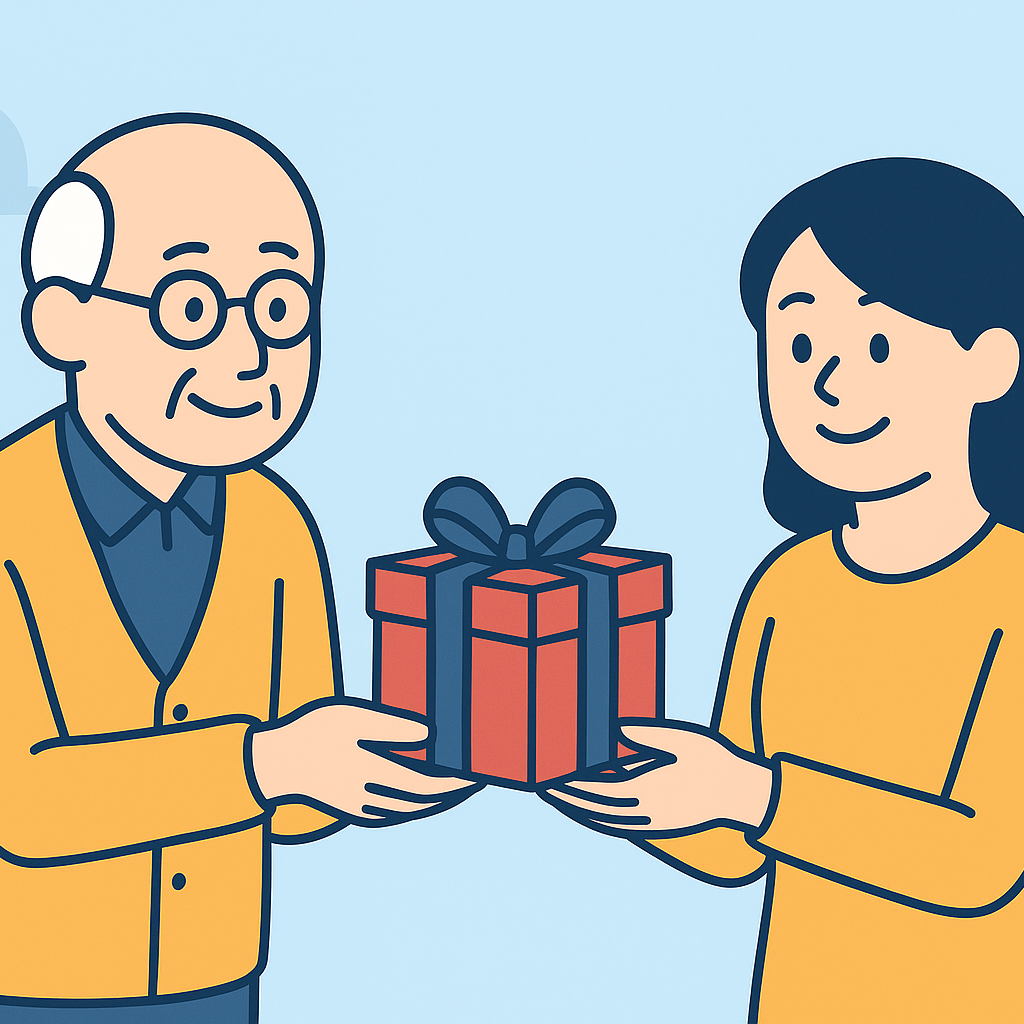 暦年贈与と一括贈与：教育資金・結婚資金などの特例のイメージ