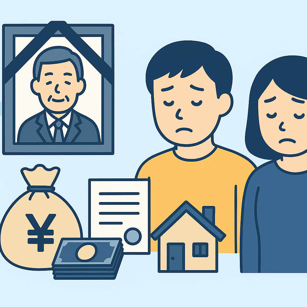 相続を見据えた資産管理と分配の考え方のイメージ