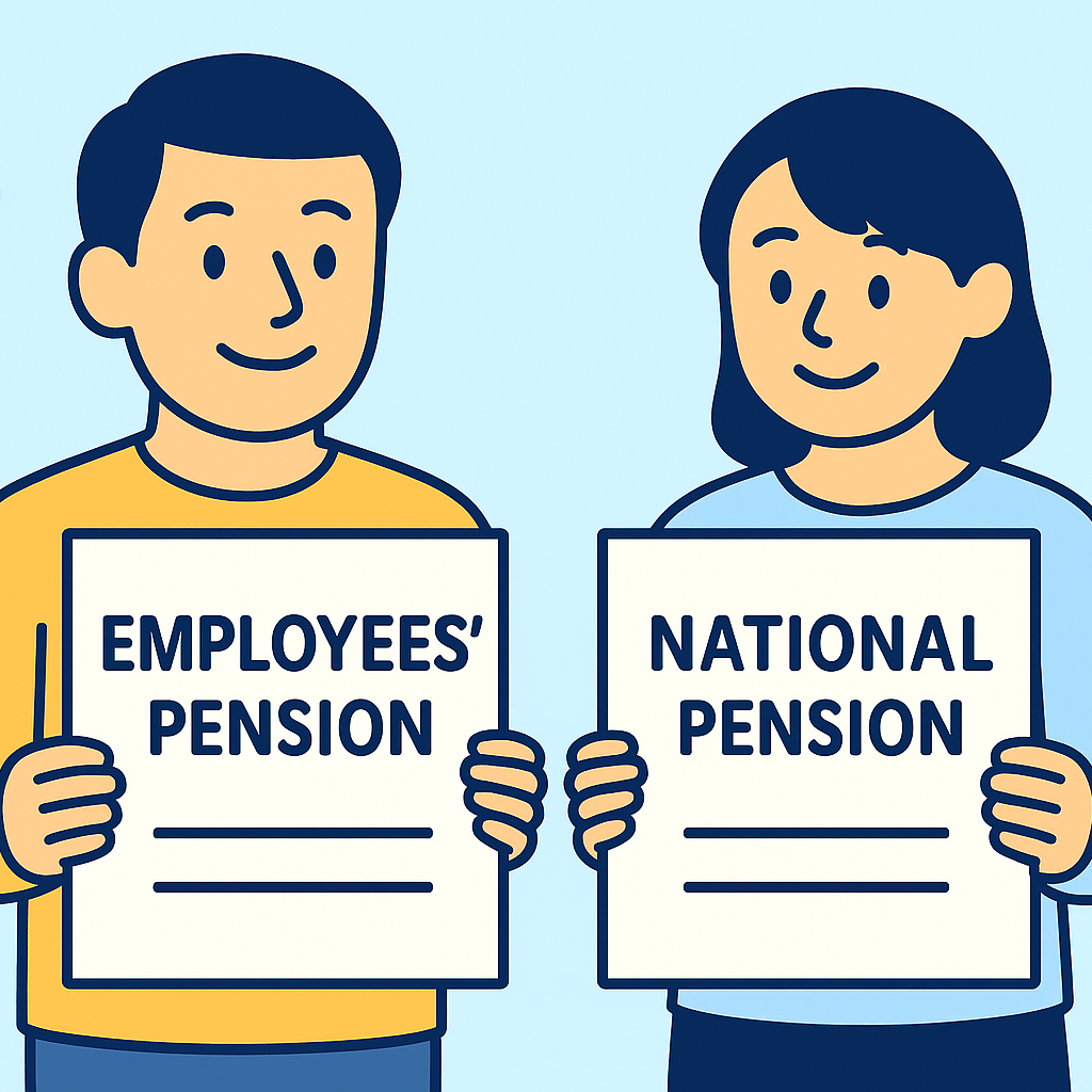 厚生年金と国民年金の違いをわかりやすく解説