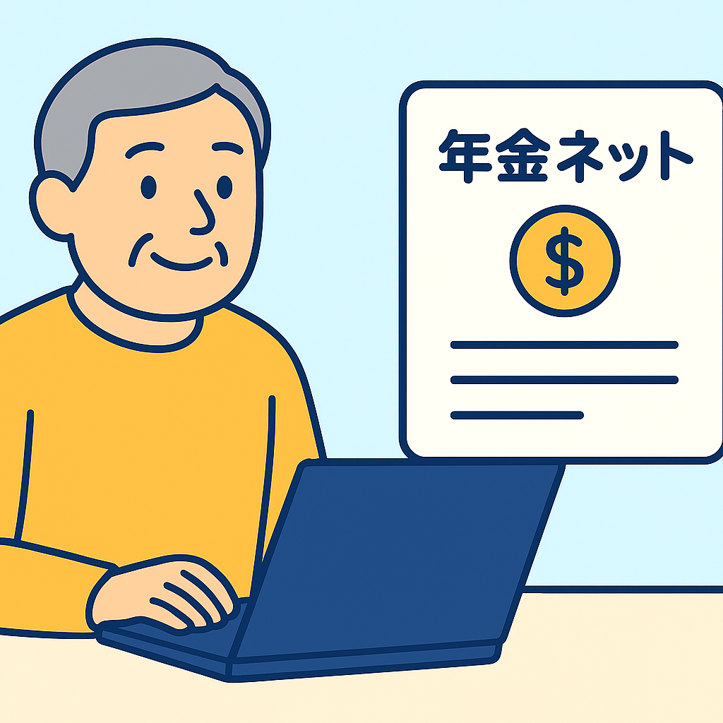 年金ネットの使い方とシミュレーション方法