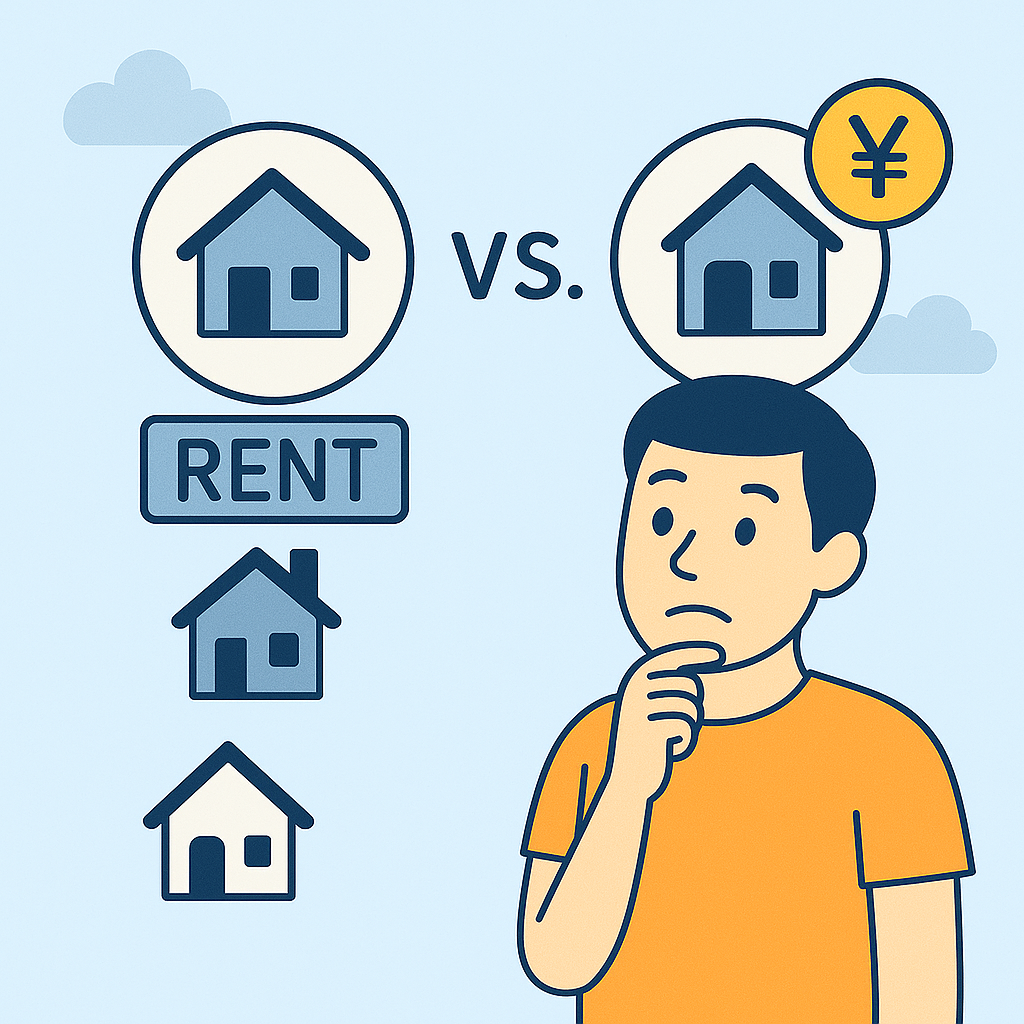 賃貸 vs. 持ち家、どちらが得か？